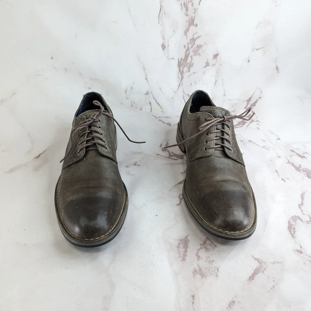 Cole Haan Shoe Men 10.5 M Oxford Brown Wingtip Dress Centre Street Rustic C11652